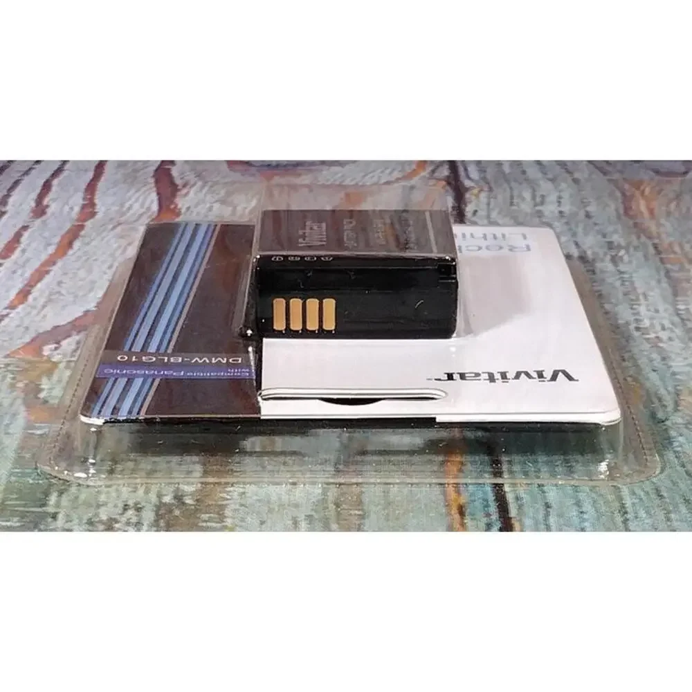 Vivitar Rechargeable Lithium Battery - DMW-BLG10 Compatible with Panasonic - NEW